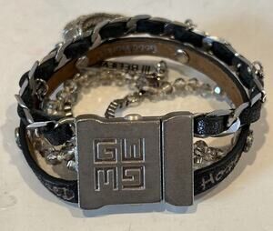 Good Works Inspirational Multi-Strand Leather Bracelet - Faith Strength Hope
